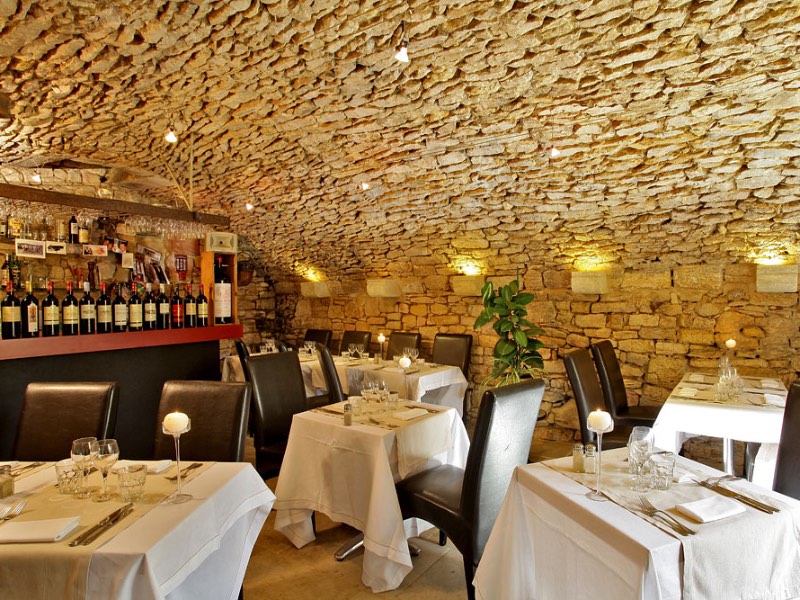 Salle de restaurant Sarlat La Couleuvrine Dordogne Perigord Noir